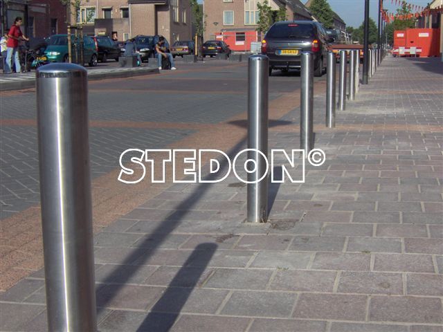 Afzetpalen straatmeubilair