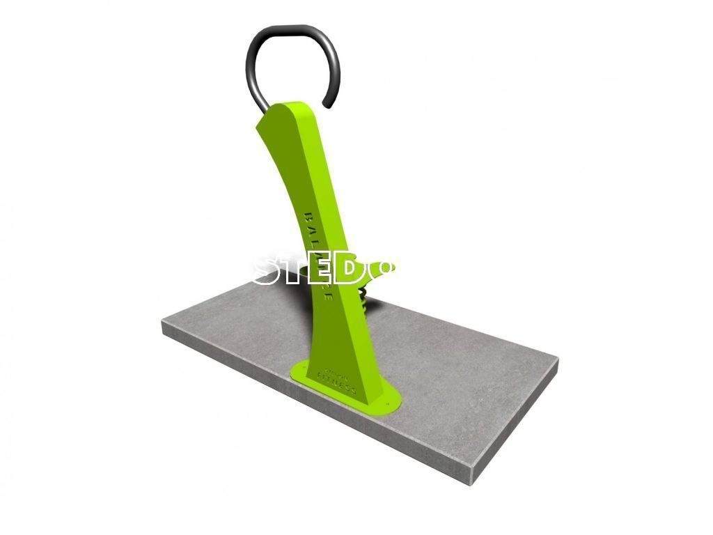 Buiten fitnesstoestellen