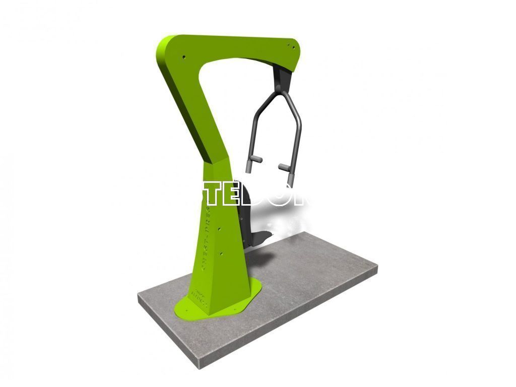 Buiten fitnesstoestellen