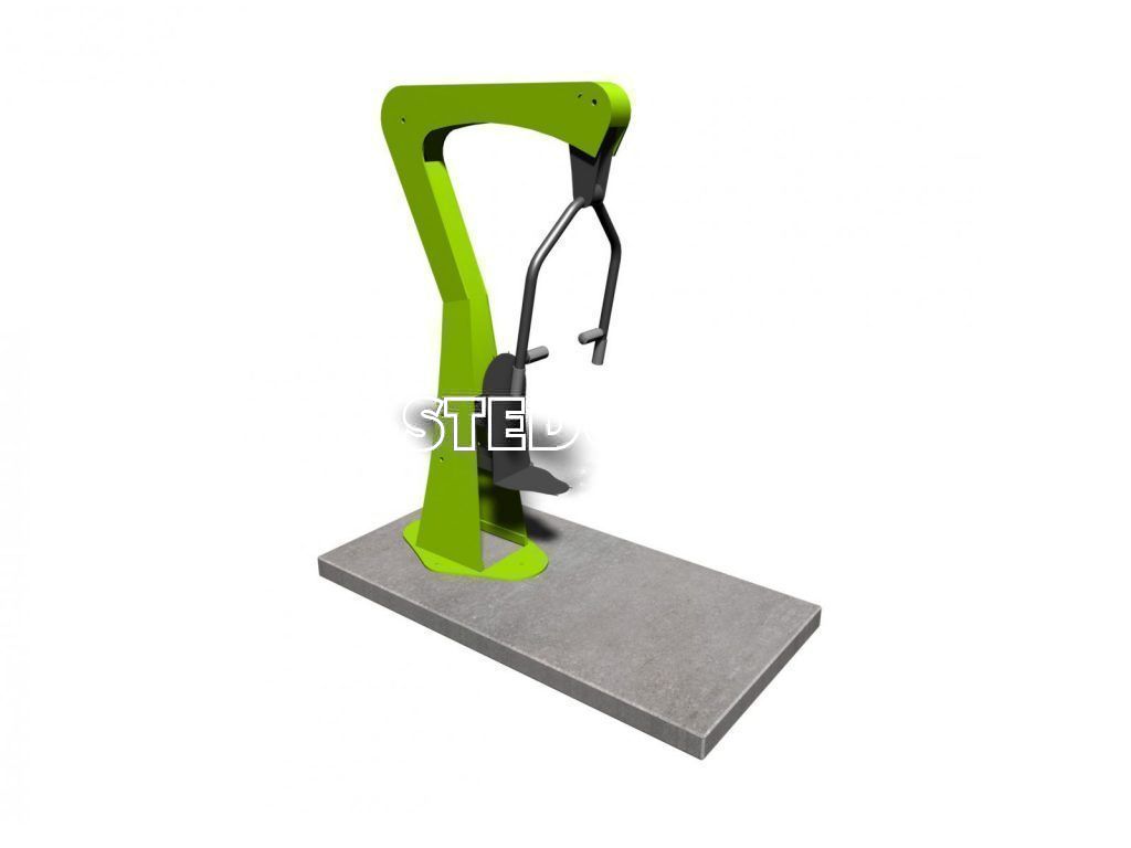 Buiten fitnesstoestellen