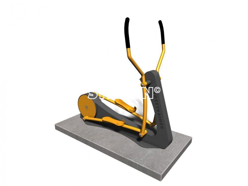 Buiten fitnesstoestellen