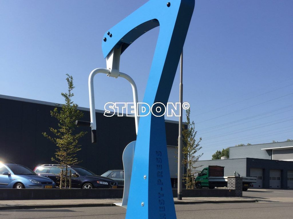 Buiten fitnesstoestellen