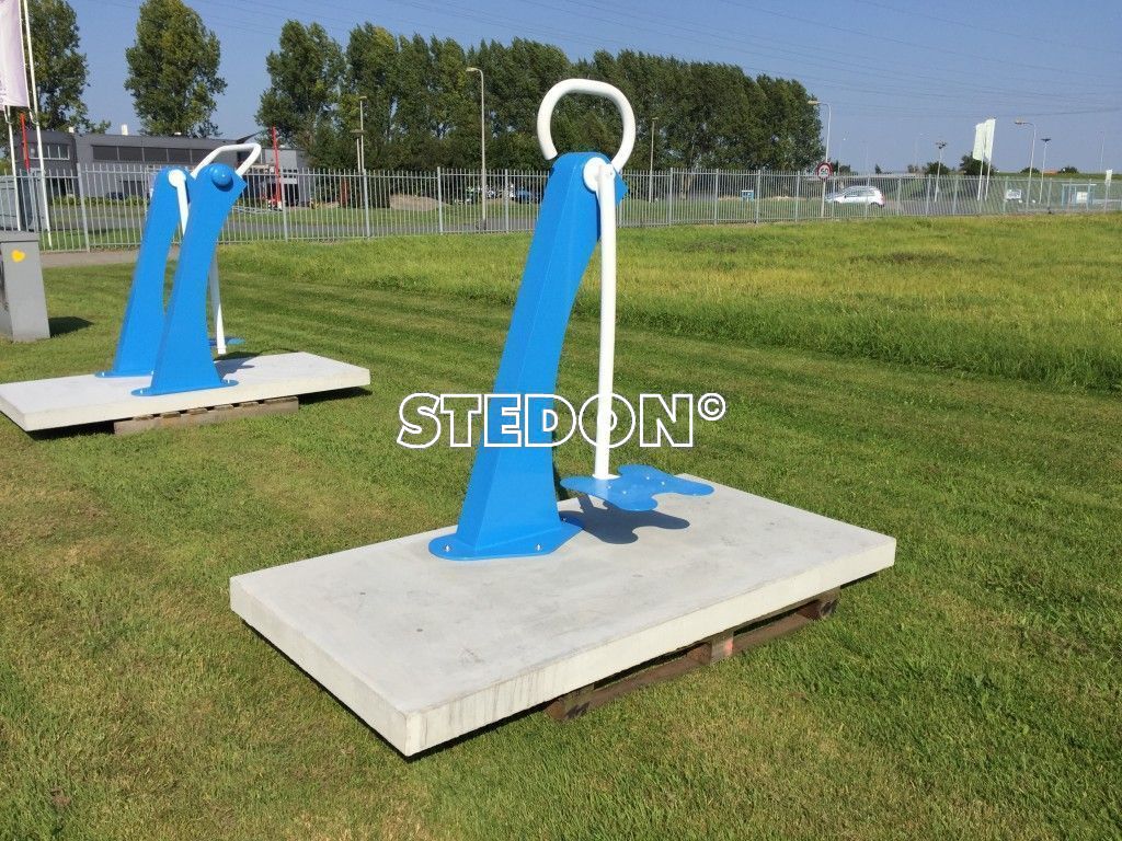 Buiten fitnesstoestellen