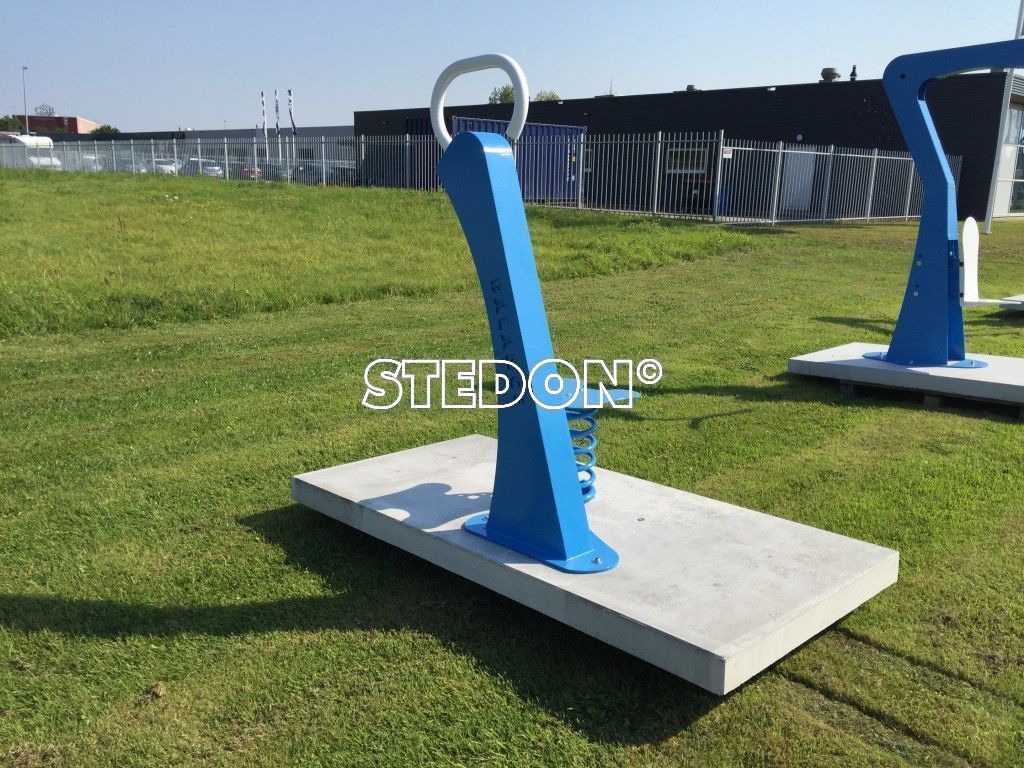 Buiten fitnesstoestellen