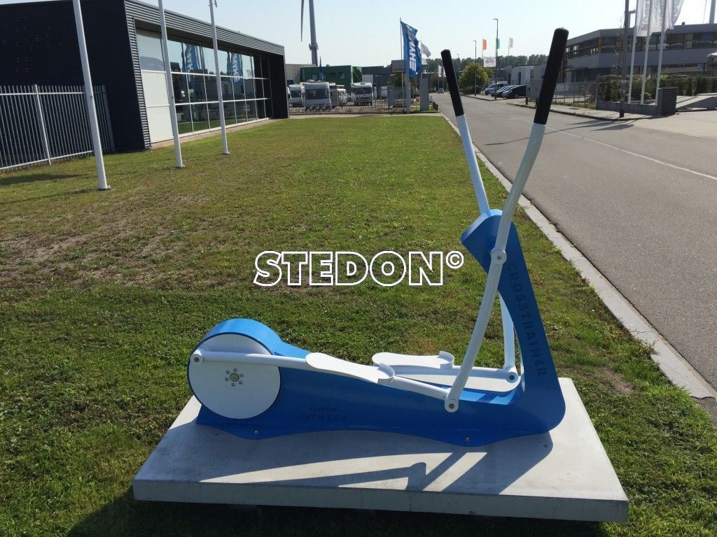 Buiten fitnesstoestellen