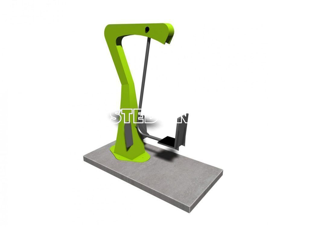 Buiten fitnesstoestellen