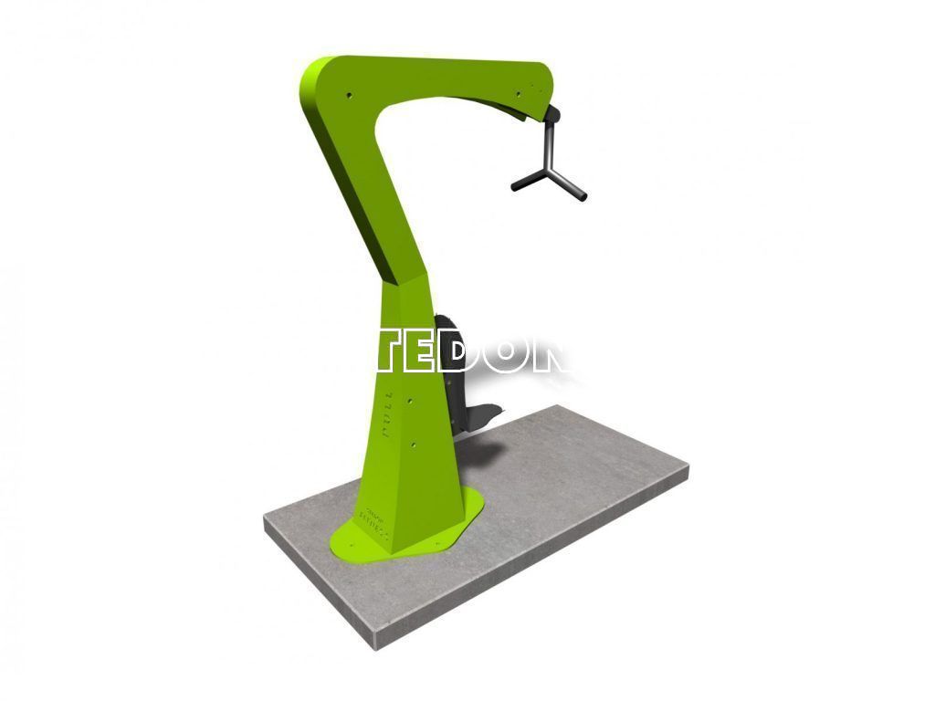 Buiten fitnesstoestellen