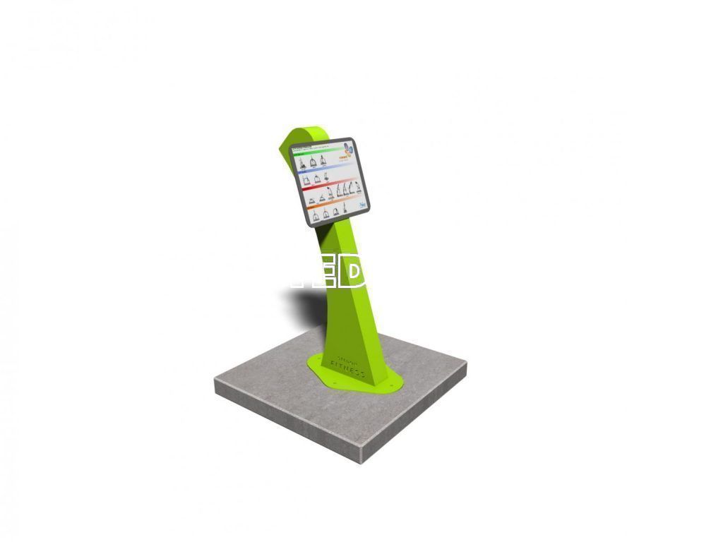 Buiten fitnesstoestellen