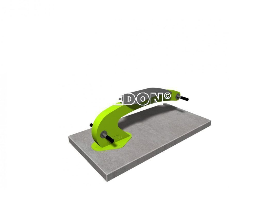 Buiten fitnesstoestellen