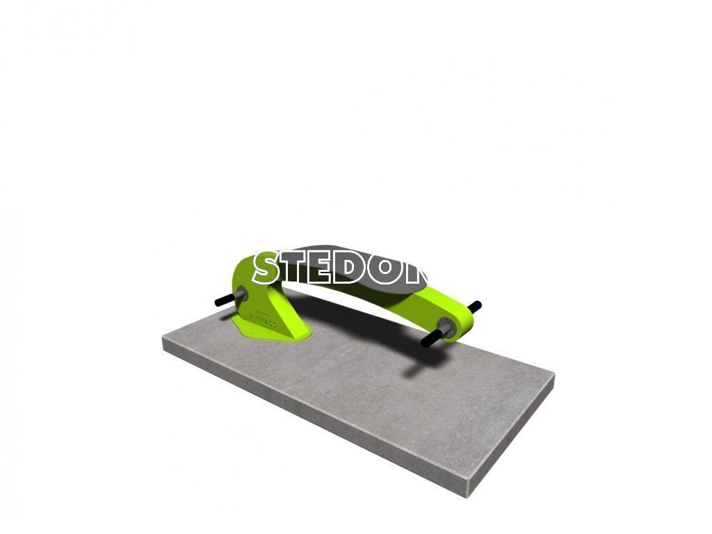 Buiten fitnesstoestellen