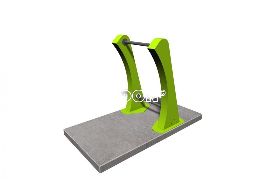 Buiten fitnesstoestellen