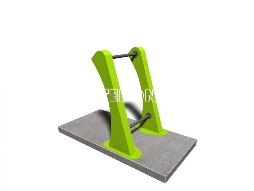 Buiten fitnesstoestellen