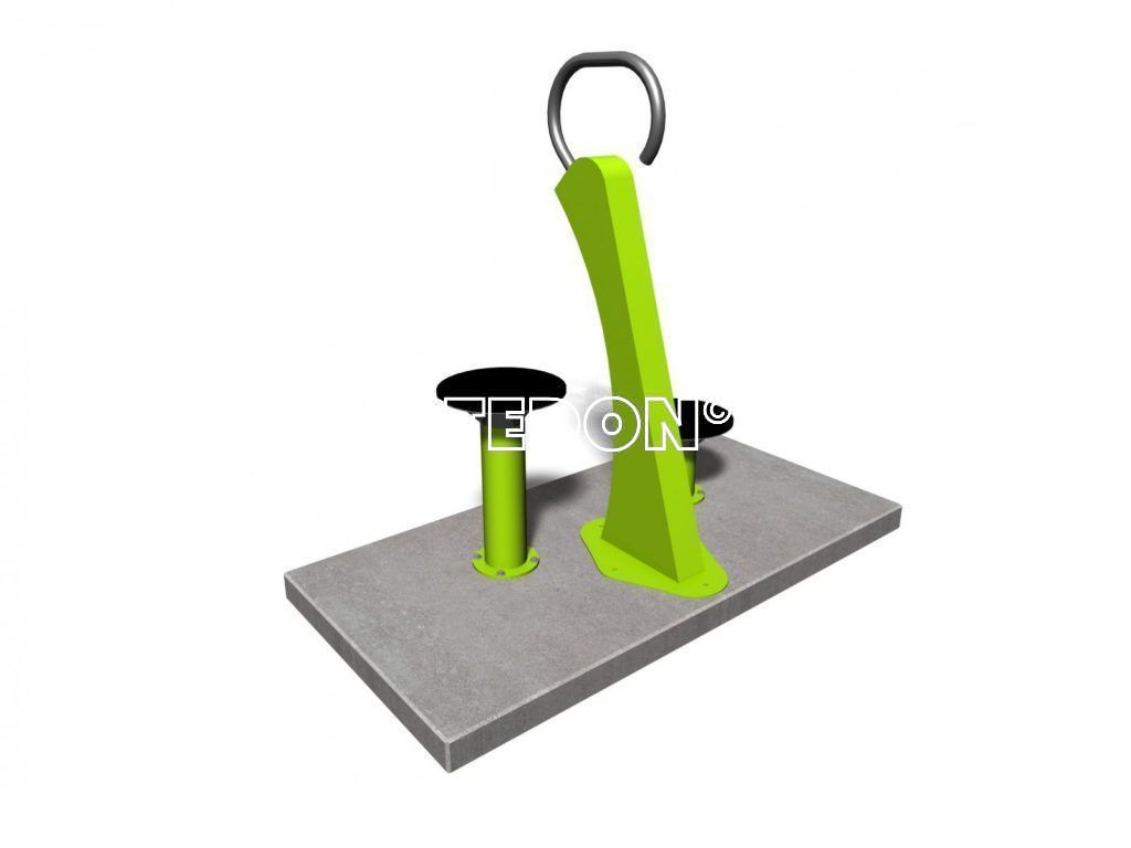 Buiten fitnesstoestellen