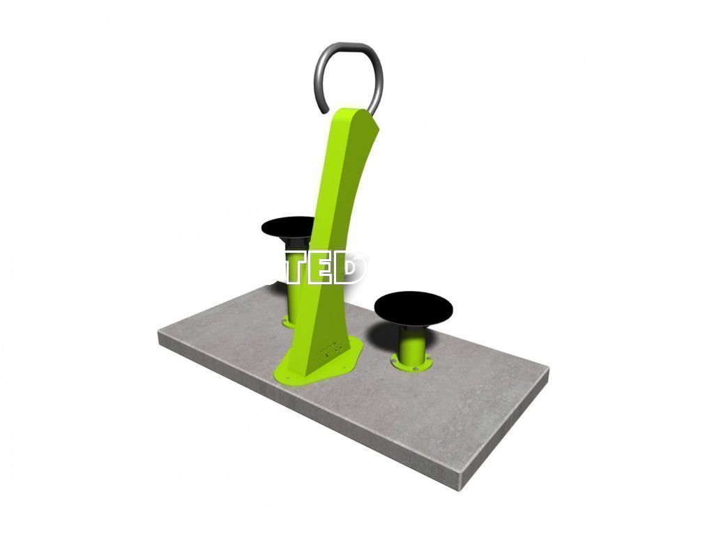 Buiten fitnesstoestellen