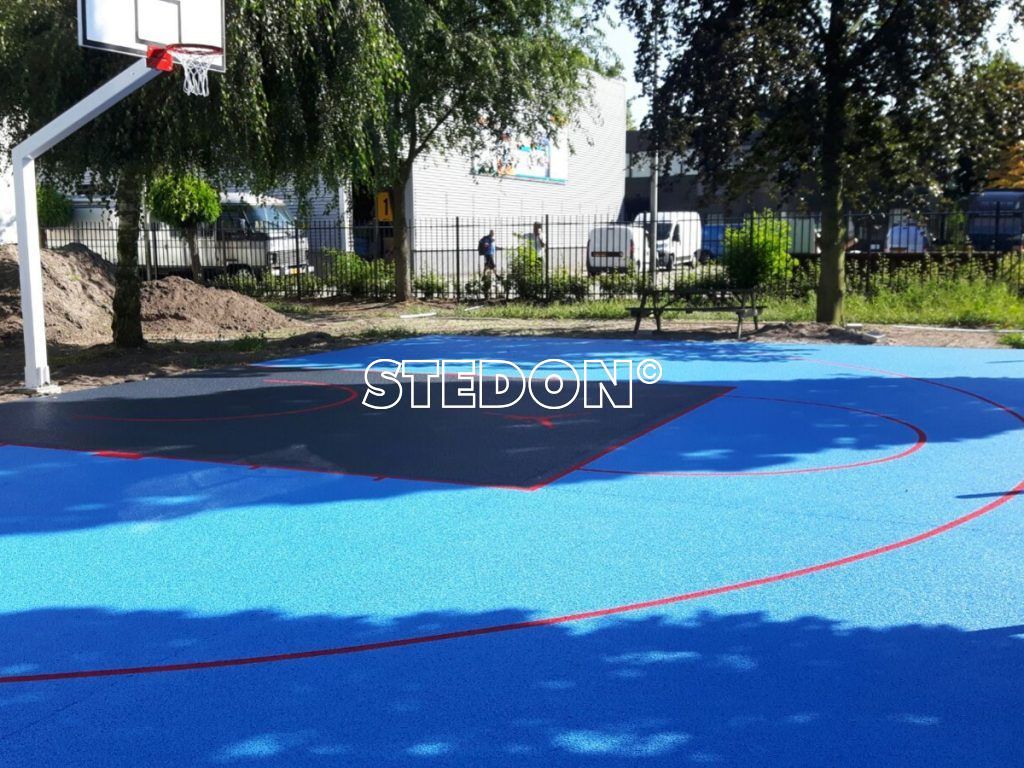 Sportvloer Drainbeton