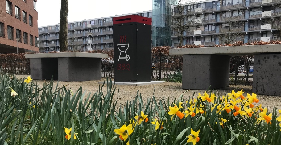 Barbecueen in het openbaar