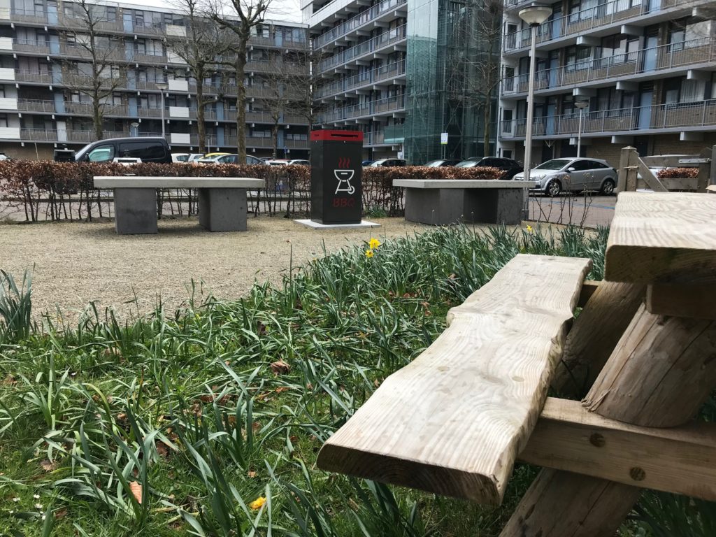 Afvalbak, afvalbakken, afvalbak bbq, bbq afvalbak, barbequen