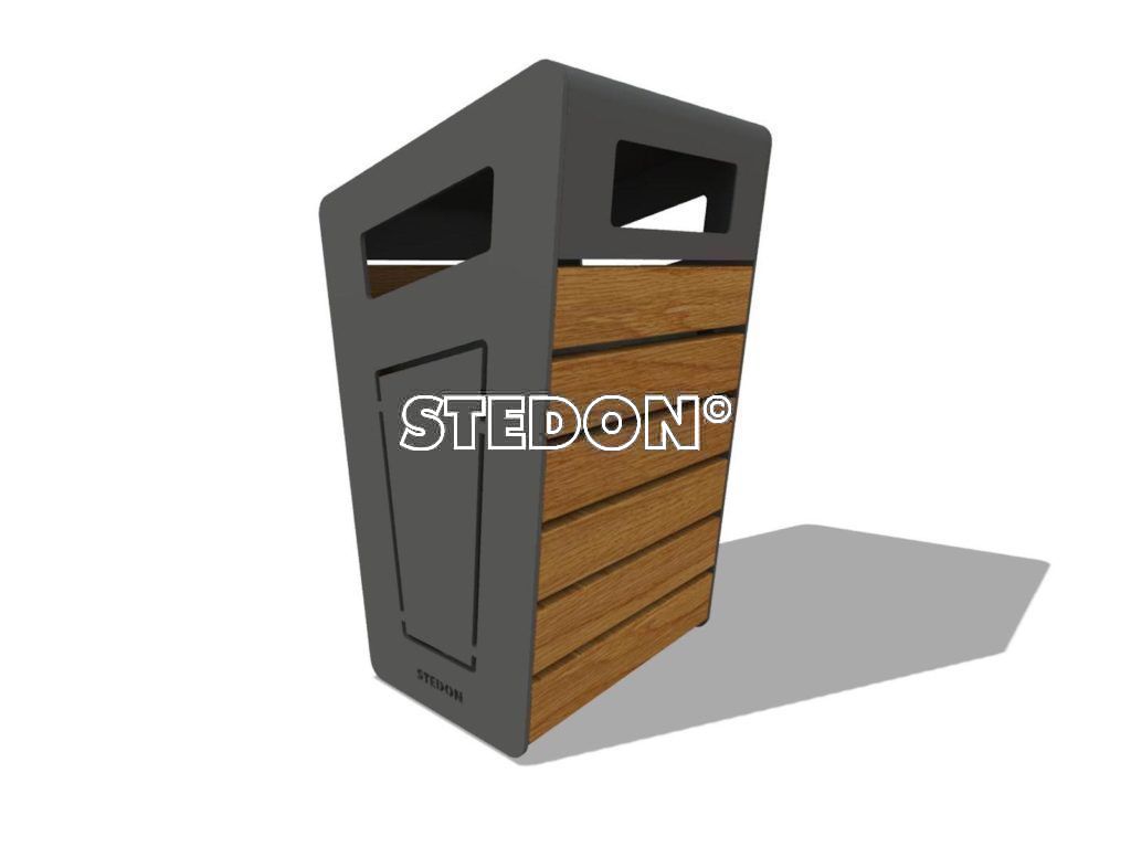 Afvalbak, afvalbakken, afvalbak metaal, afvalbak openbare ruimte, afvalbak voor buiten