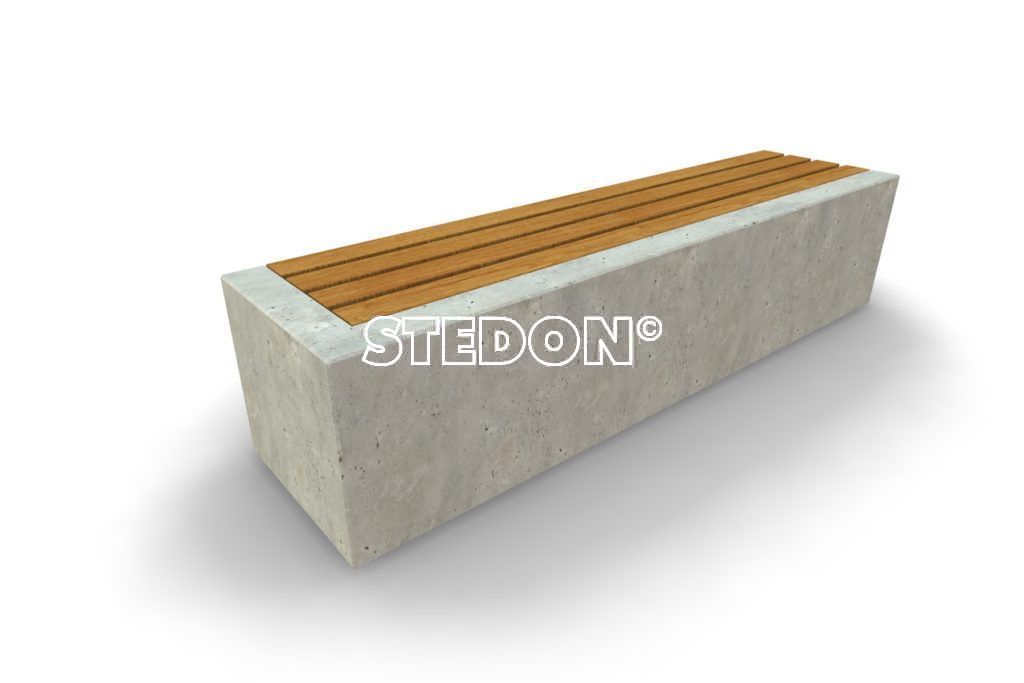 Basis element beton, beton met houten zitting, beton element met houten zitting, zitting hout, Zit element, zit elementen, zitelement, zitelementen, beton, betonnen zit element, zitblok, zitblok rechthoek