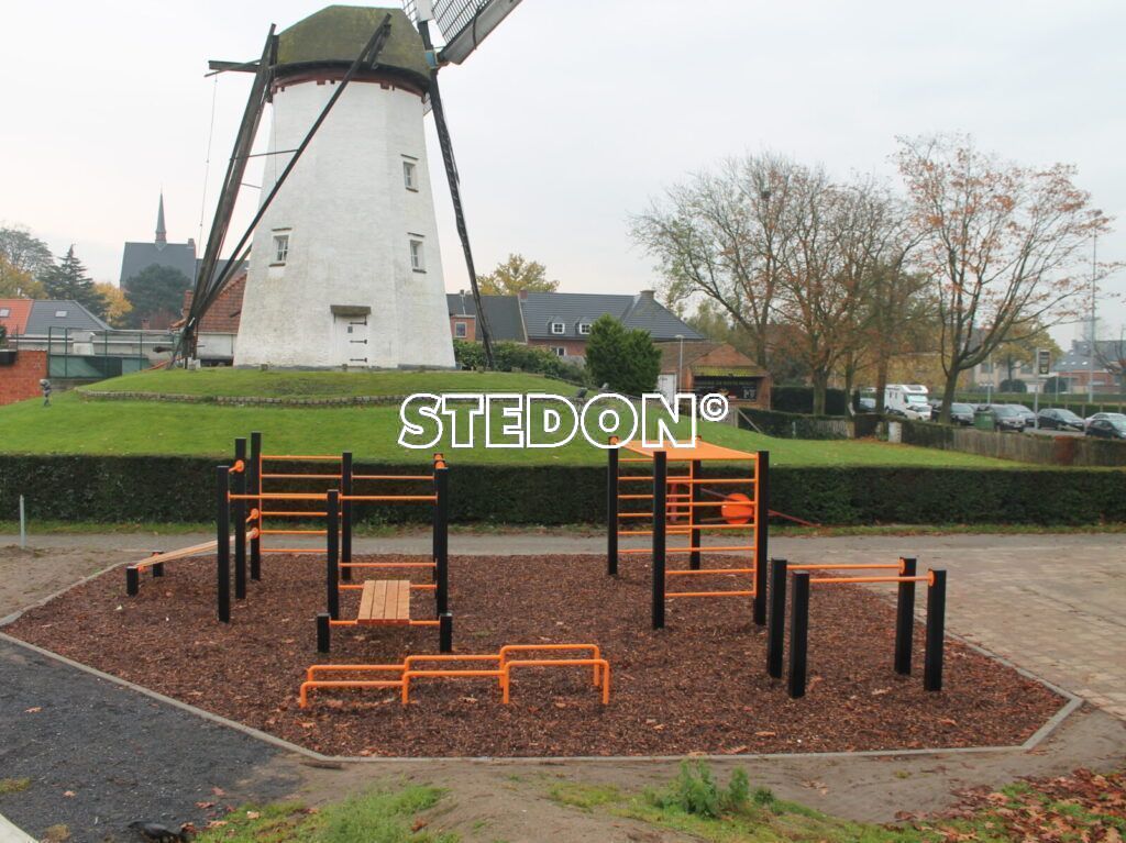 Voorbeelden calisthenicspark, Voorbeeld calisthenicsparken, calisthenics, calisthenicspark België,