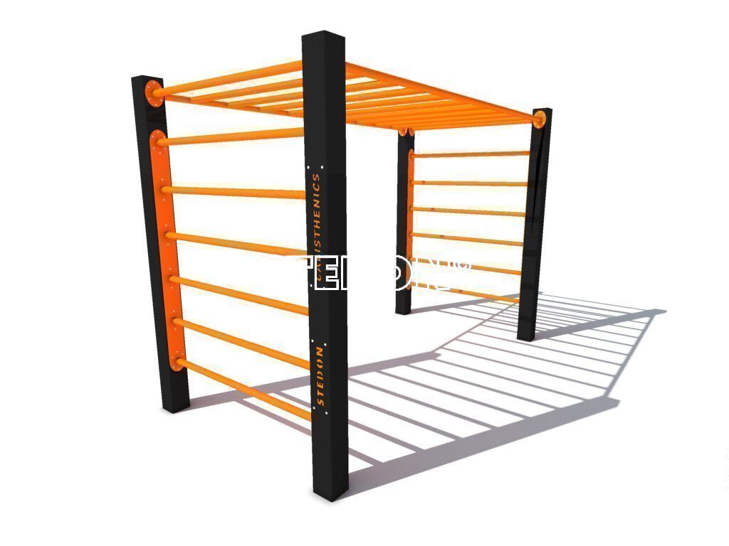 Monkeybar ladder, Monkeybar, Monkeybars Ladder, Monkeybars, Calisthenics, Calisthenics bars, calisthenics toestel, parcour monkeybar, parcour, Calisthenics toestellen, toestel human flag, toestel handstand