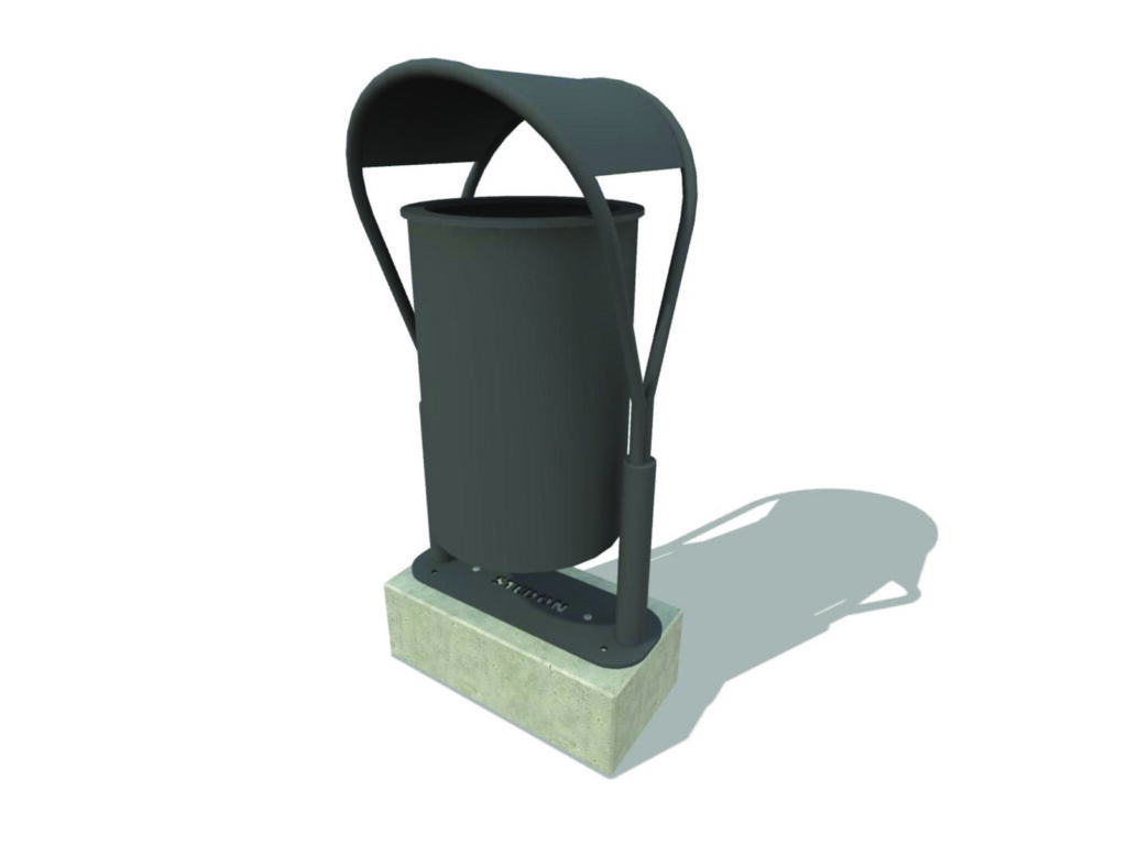 Straatmeulair, Afvalbak, afvalbakken, buiten afvalbak, afvalsysteem, afvalsystemen, afvalbak voor buiten, buiten afvalbakken