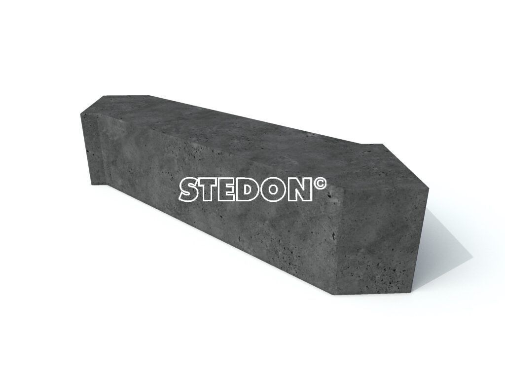 Antraciet beton, Antraciet, Parkranden, stadsranden, Parkrand, Basis element beton, Zit element, zit elementen, zitelement, zitelementen, beton, betonnen zit element, zitblok, zitblok zigzag