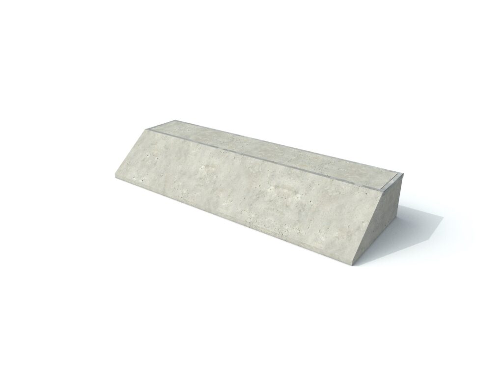 Curb, Curbs, Banked Curb, skate elementen, skate toestellen, skate producten, skate, skatepark inrichting, skatepark