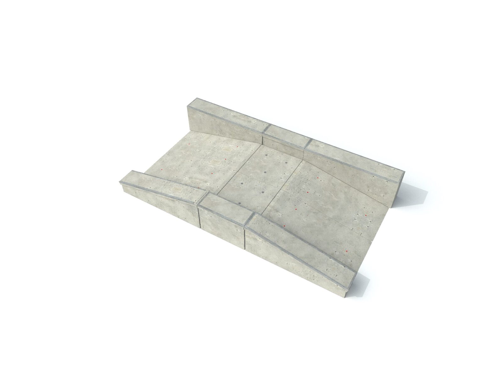 Curb, Curb Cut, skate elementen, skate toestellen, skate producten, skate, skatepark inrichting, skatepark