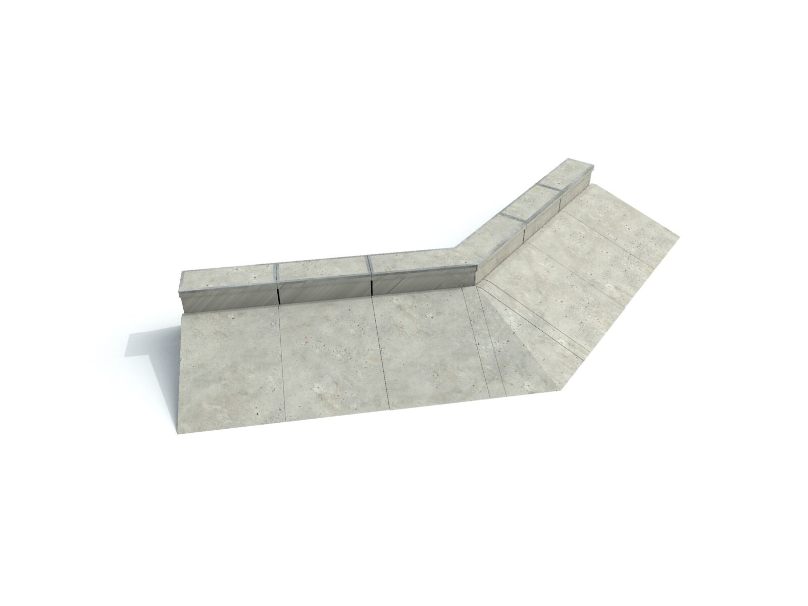 Street elementen, Hip streetbank, streetbank, hip streetbank met curb, skate elementen, skate toestellen, skate producten, skate, skatepark inrichting, skatepark