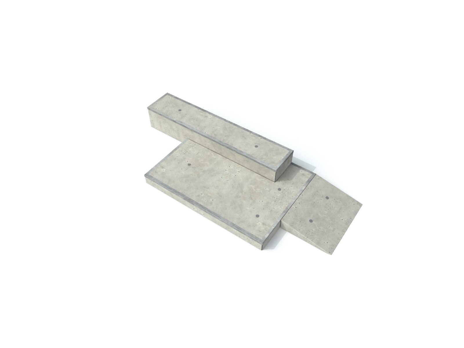 Manual pad, Urban, Urban set up, Curb, Kicker, manual pad met curb kicker, skate elementen, skate toestellen, skate producten, skate, skatepark inrichting, skatepark