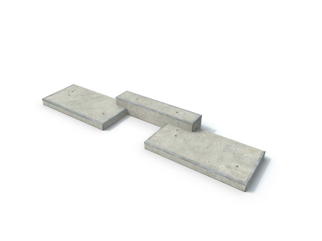 Manual pad, Urban, Urban set up, manual pad met curb, skate elementen, skate toestellen, skate producten, skate, skatepark inrichting, skatepark