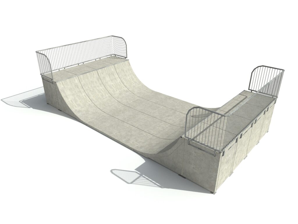 Halfpipe, half pipe, mini ramp, miniramp, skate elementen, skate toestellen, skate producten, skate, skatepark inrichting, skatepark