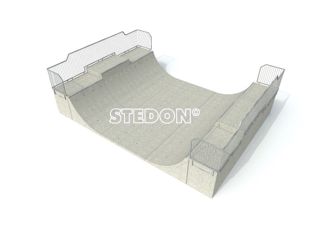 Halfpipe, half pipe, mini ramp, miniramp, skate elementen, skate toestellen, skate producten, skate, skatepark inrichting, skatepark