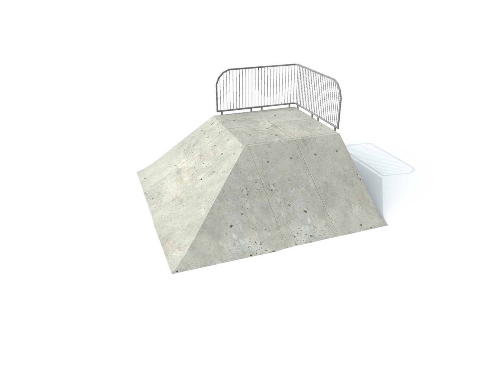 Quarterpipe, Quarterpipe Corner 90°, Quarterbank 90°, speedbank, skate elementen, skate toestellen, skate producten, skate, skatepark inrichting, skatepark