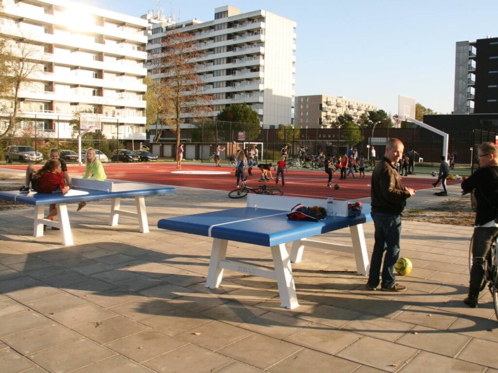 tafeltennistafel, pingpong tafel