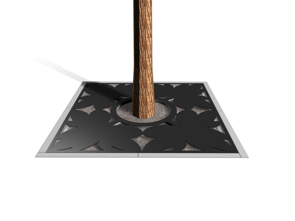 Boomrooster, boomroosters. boomrooster vierkant, boomroosters vierkant, Boomrooster corten, boomrooster staal, boombeschermers