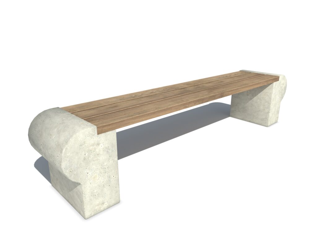 Parkbank, parkbanken, banken openbare ruimte, houten parkbank, houten parkbanken, parkmeubilair, Betonnen parkbank, betonnen parkbanken, Parkbanken van beton