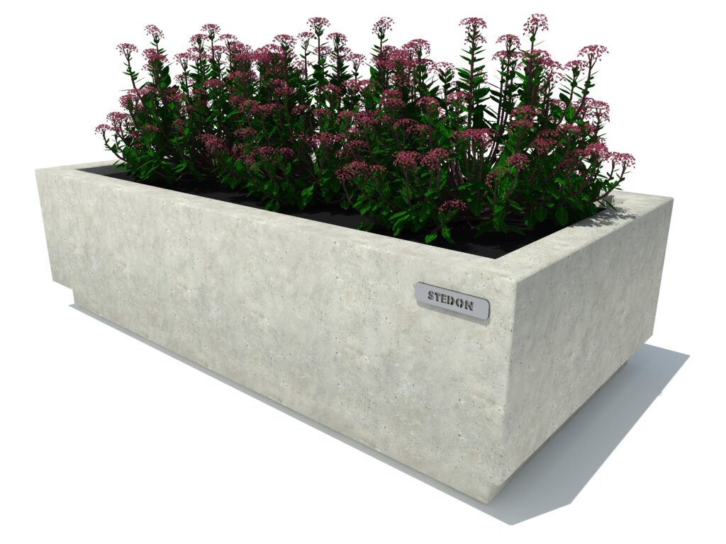 Bloembak, bloembakken, plantenbak, plantenbakken, plantenbak openbare ruimte, bloembak openbare ruimte