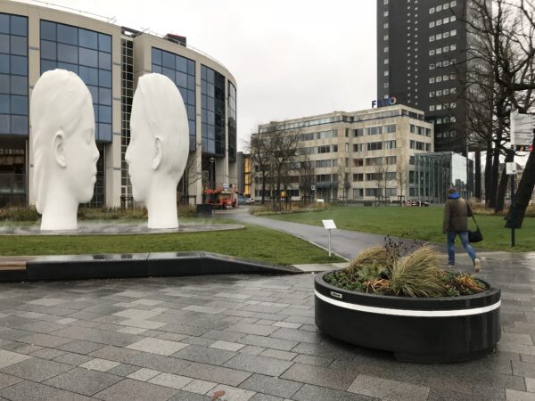 groene stad inrichten middels plantenbakken