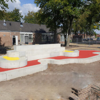 Straatmeubilair, oplossing op maat, maatwerk voor in de openbare ruimte, betonproducten