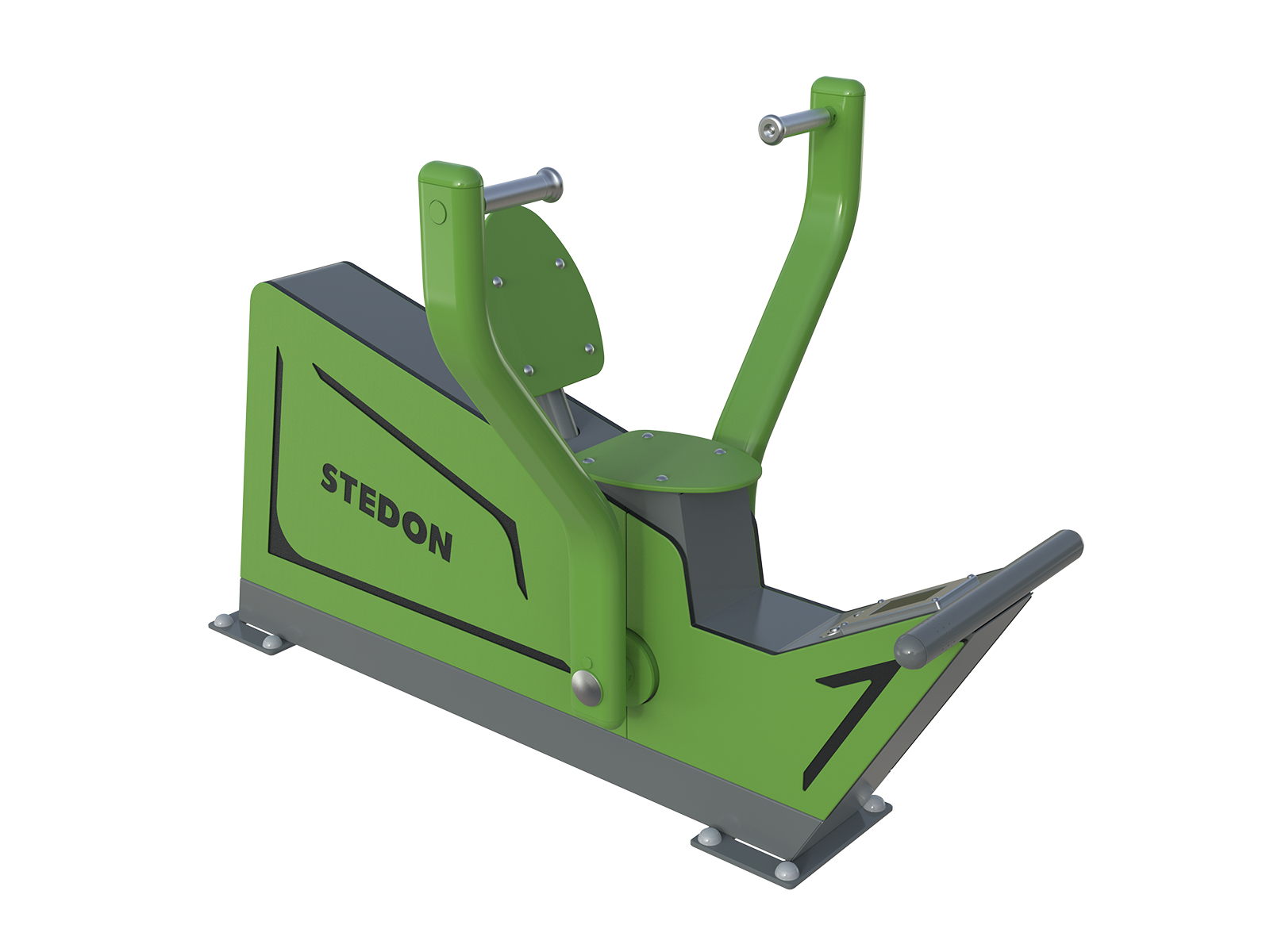 Buiten fitnesstoestellen, Electro magnetisch weerstandsysteem, bootcamp, outdoor fitness, buiten fitness, vandalismebestendig buiten fitnesstoestellen