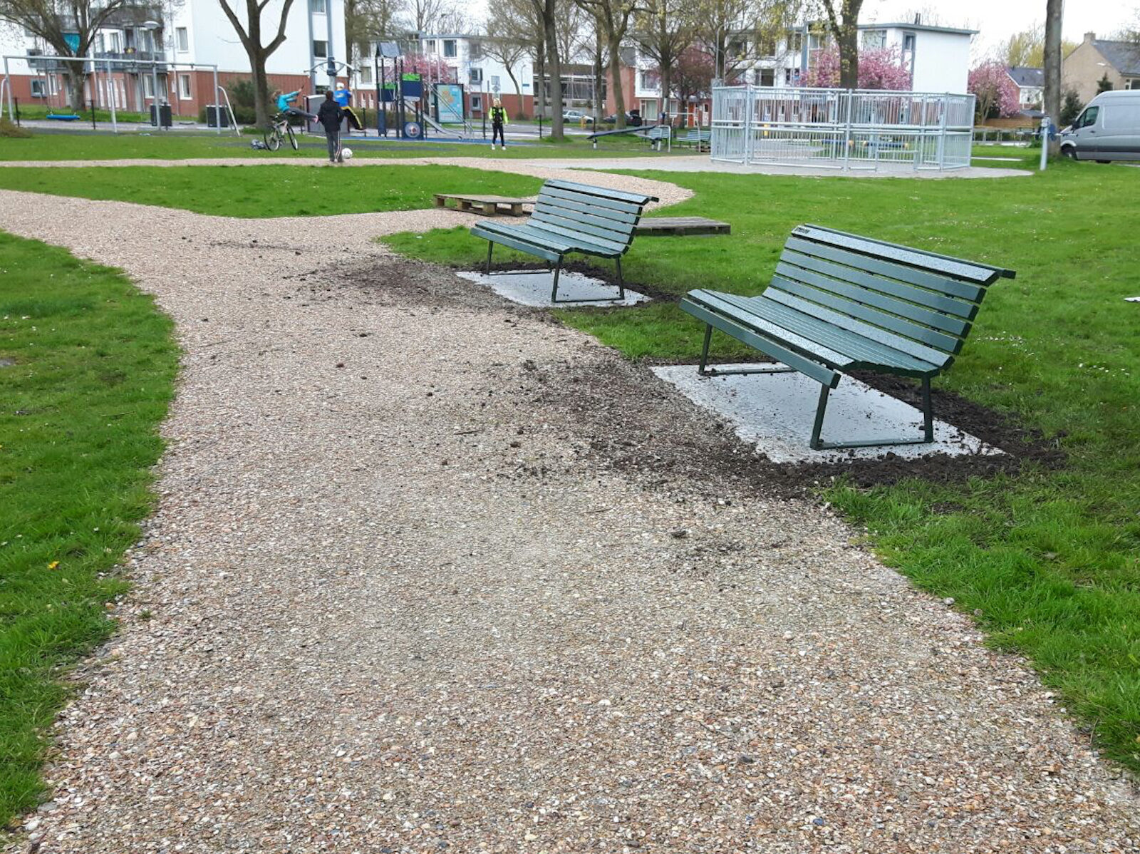 Parkbank heavy duty voor openbare ruimte