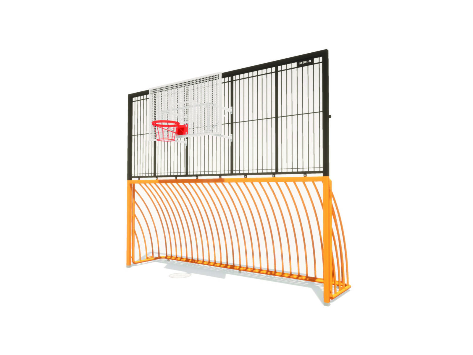 Combinatiedoel, combinatiedoelen, combi doel, combi doelen, basketbal, Voetbaldoel, voetbalgoal, goal, voetbaldoelen, voetbalgoals, professioneel voetbaldoel, voetbaldoel voor schoolplein, voetbaldoel voor speelveld