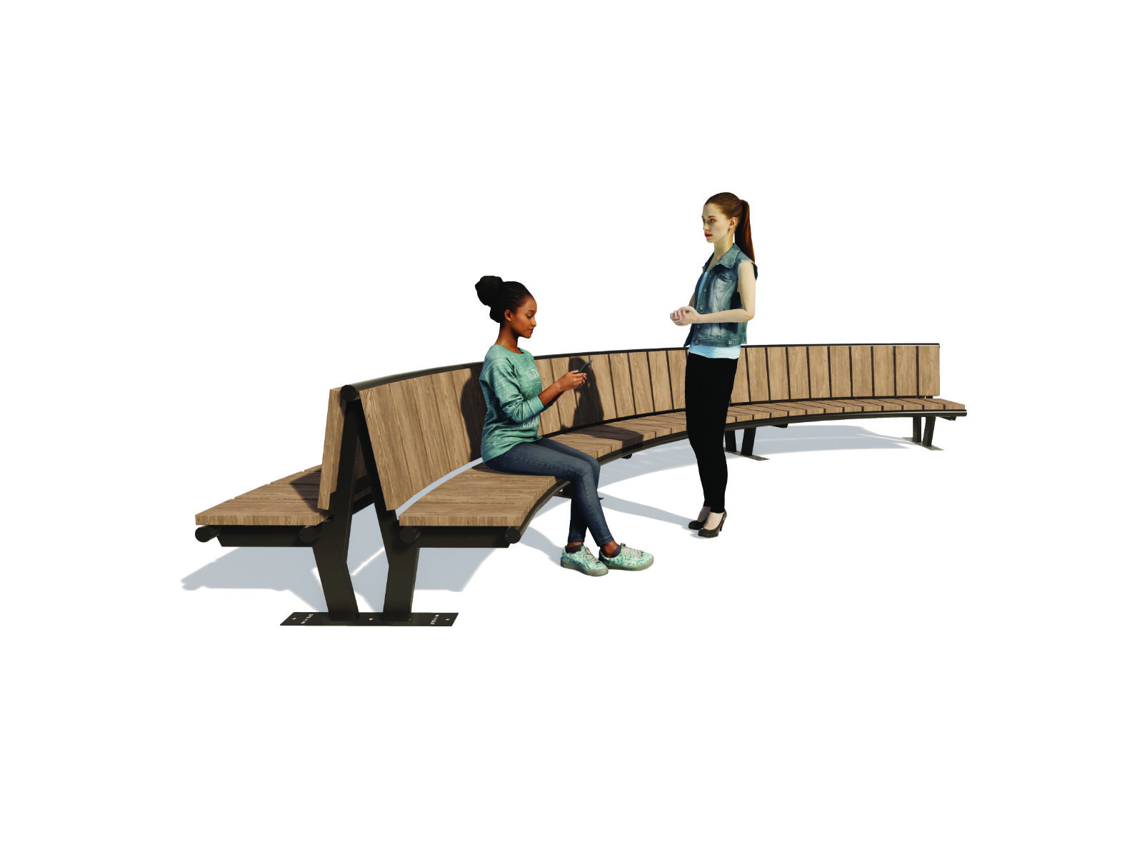 Parkbank, parkbanken, banken openbare ruimte, houten parkbank, houten parkbanken, parkmeubilair, Metalen parkbank, hufterproof parkbank