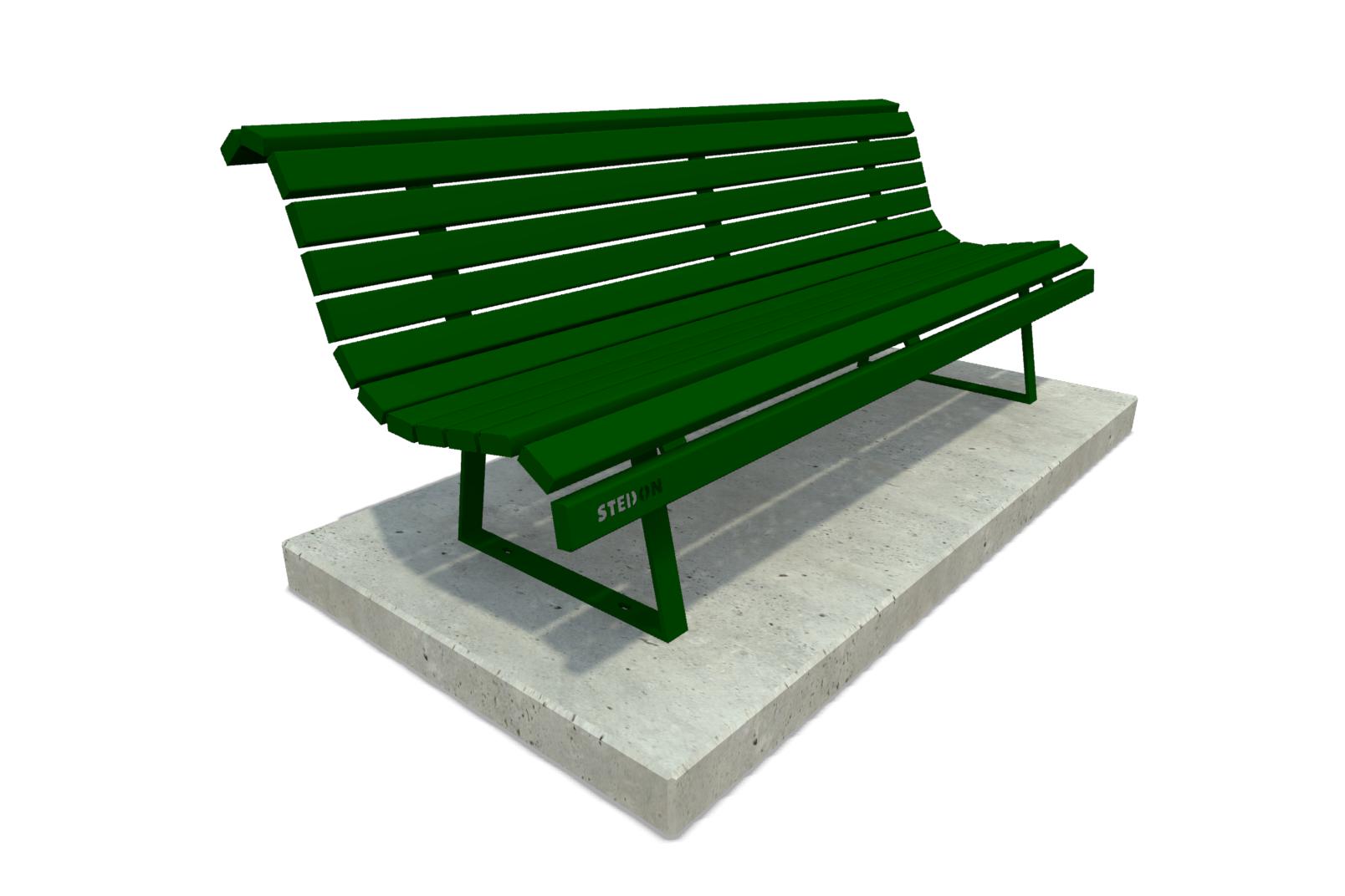 Parkbank, parkbanken, banken openbare ruimte, houten parkbank, houten parkbanken, parkmeubilair, Metalen parkbank, hufterproof parkbank