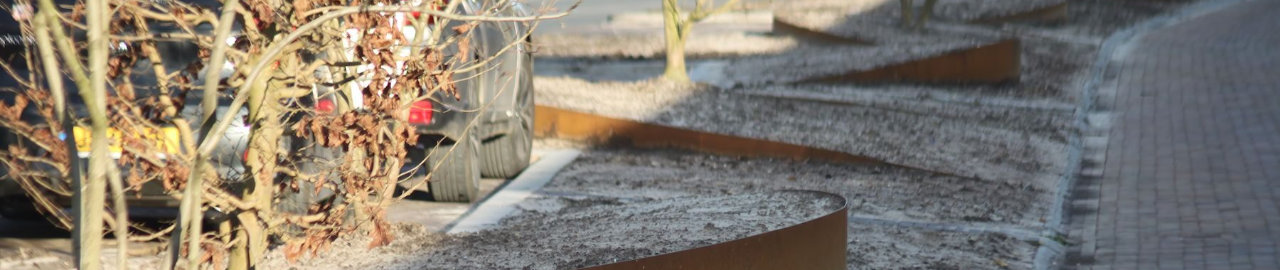 cortenstaal borderranden zijn duurzaam en voordelig