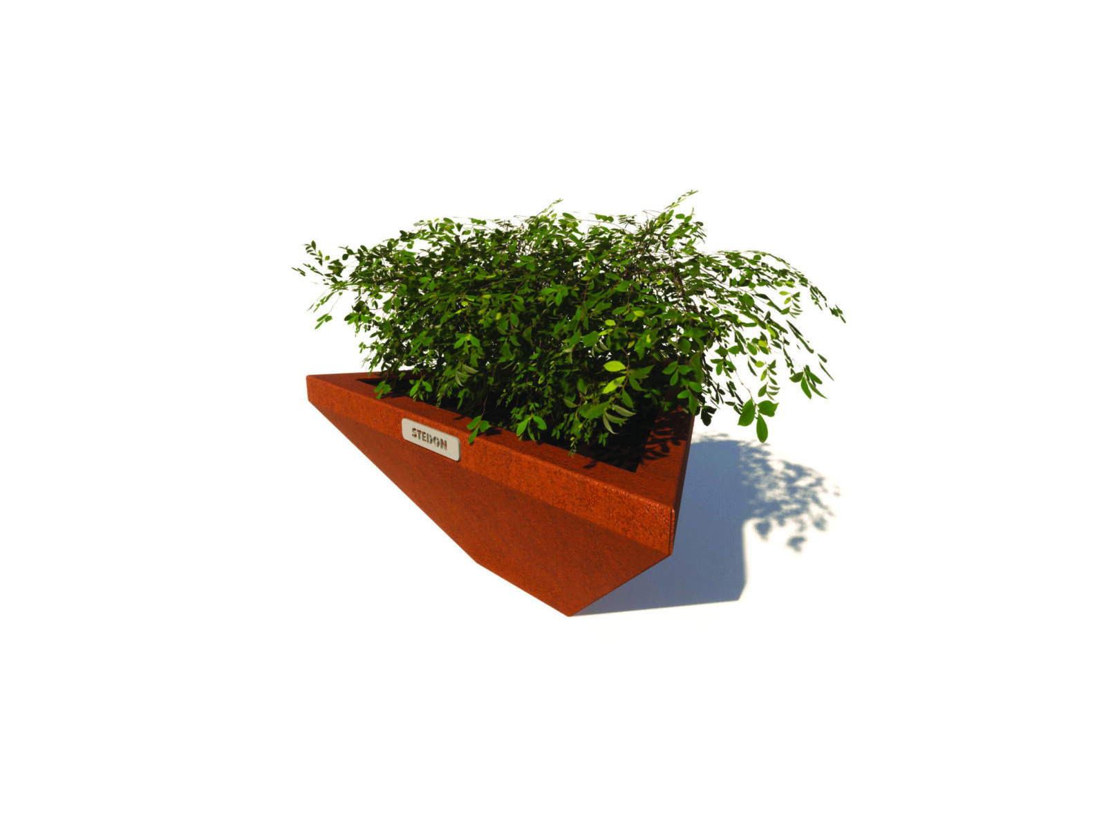 Corten, corten straatmeubilair, corten parkbanken, corten parkbank, corten bloembakken, corten bloembak, corten modulair straatmeubilair