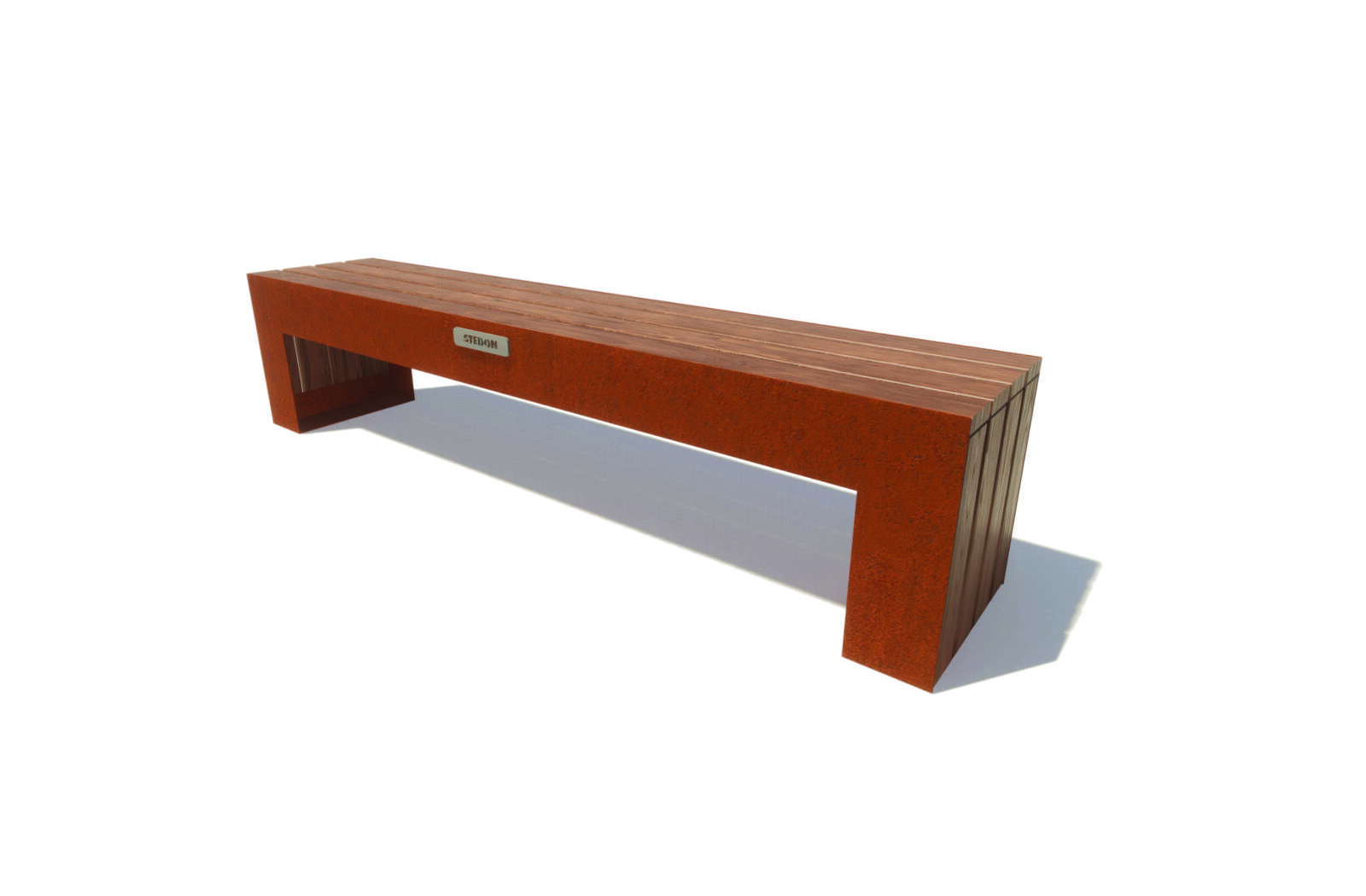 Corten, corten straatmeubilair, corten parkbanken, corten parkbank, corten bloembakken, corten bloembak, corten modulair straatmeubilair